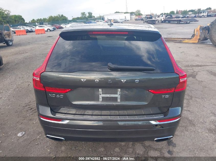 2021 Volvo Xc60 T5 Inscription VIN: YV4102RL9M1790800 Lot: 39742582