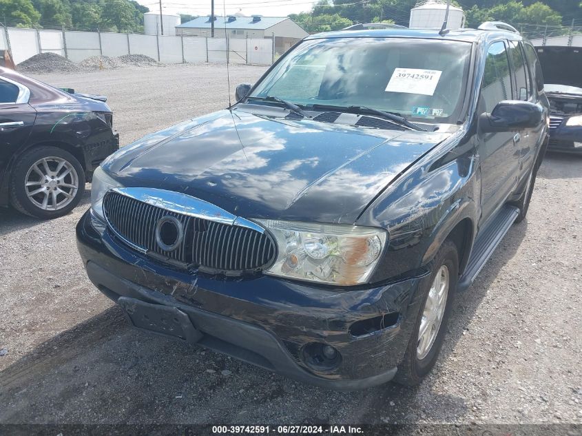 2006 Buick Rainier Cxl VIN: 5GAET13M162166494 Lot: 39742591