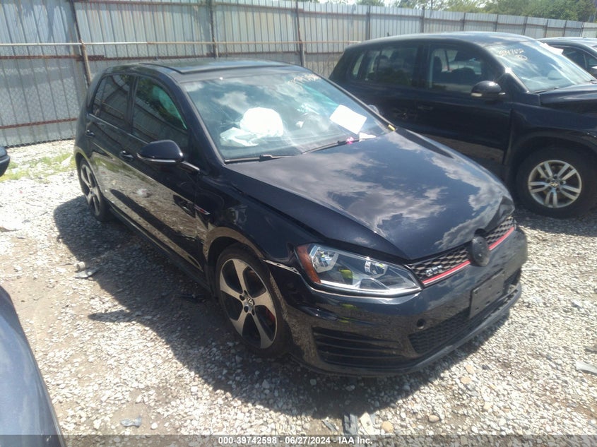 2016 VOLKSWAGEN GOLF GTI AUTOBAHN 4-DOOR - 3VW4T7AU5GM001278