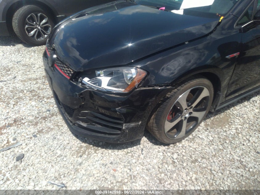 2016 VOLKSWAGEN GOLF GTI AUTOBAHN 4-DOOR - 3VW4T7AU5GM001278