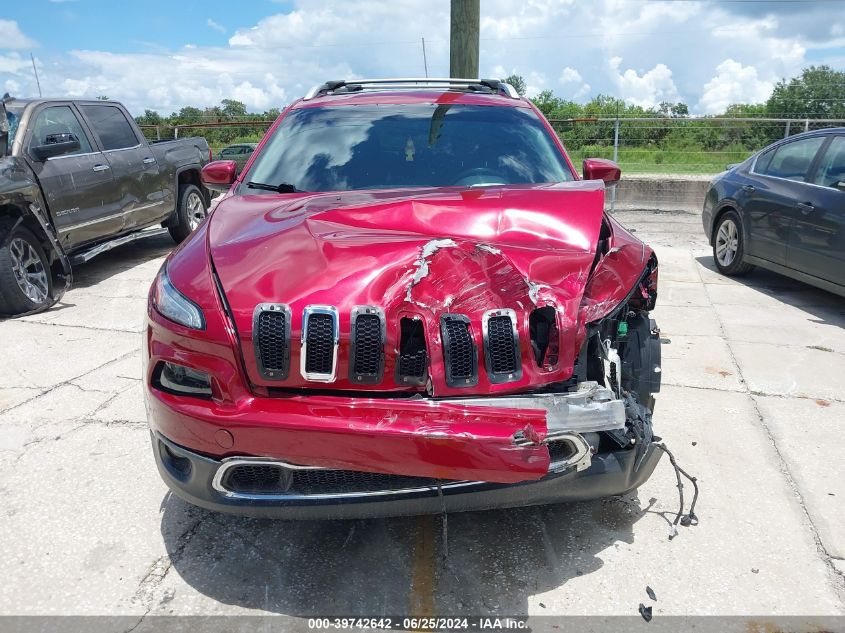 2015 Jeep Cherokee Limited VIN: 1C4PJLDS3FW548377 Lot: 39742642