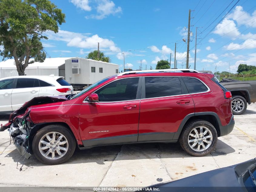 2015 Jeep Cherokee Limited VIN: 1C4PJLDS3FW548377 Lot: 39742642