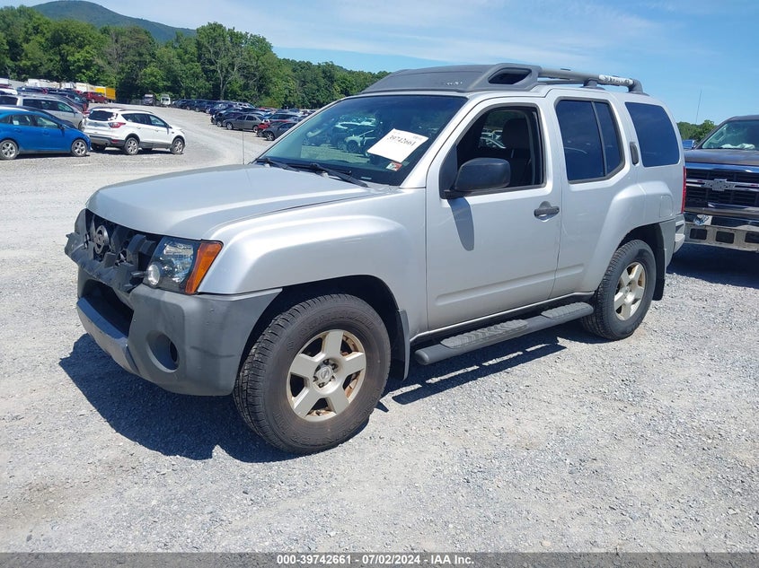 2008 Nissan Xterra S VIN: 5N1AN08UX8C501433 Lot: 39742661