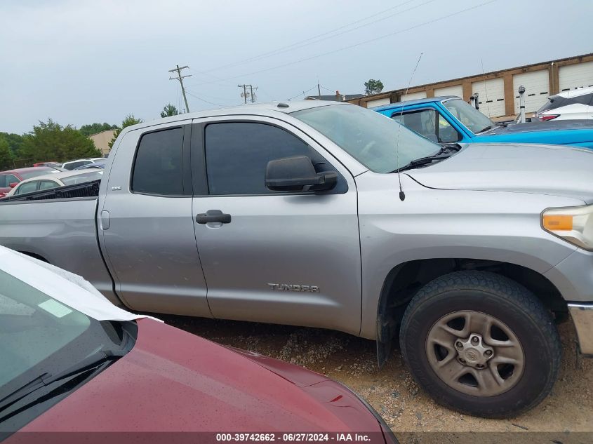 2014 Toyota Tundra Double Cab Sr/Double Cab VIN: 5TFRM5F10EX069469 Lot: 39742662