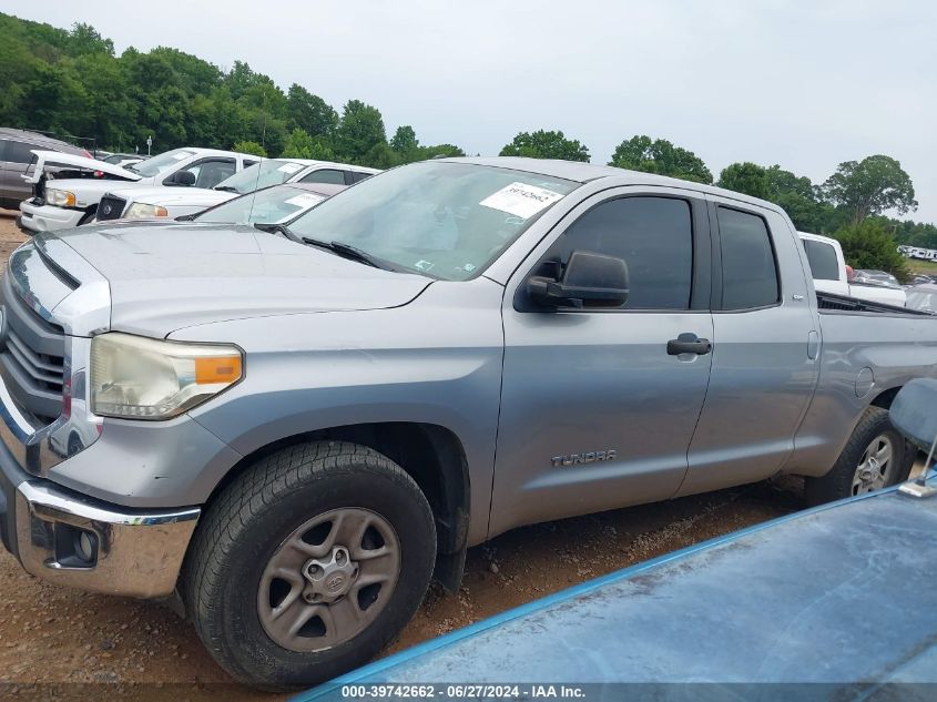 2014 Toyota Tundra Double Cab Sr/Double Cab VIN: 5TFRM5F10EX069469 Lot: 39742662