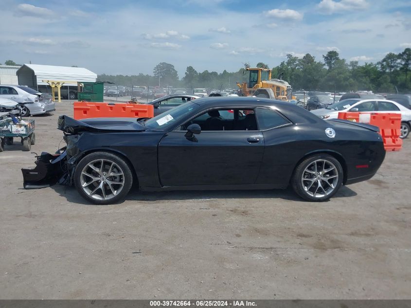 2022 Dodge Challenger Gt VIN: 2C3CDZJG4NH191818 Lot: 39742664