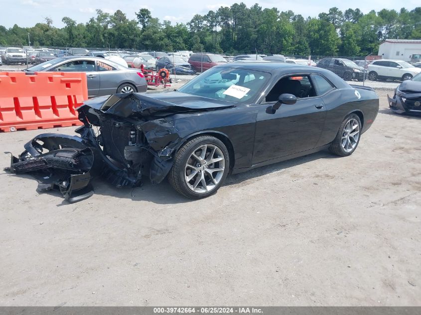 2022 Dodge Challenger Gt VIN: 2C3CDZJG4NH191818 Lot: 39742664