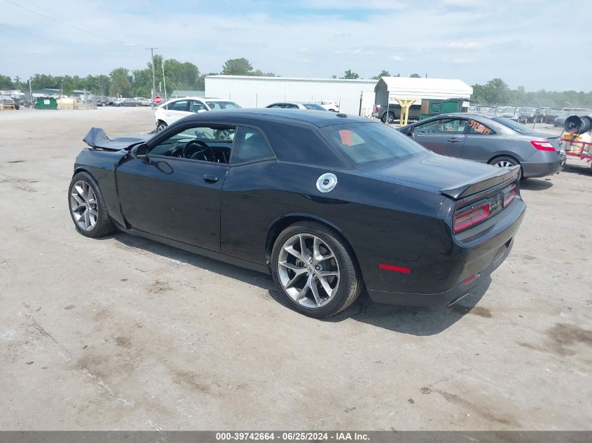 2022 Dodge Challenger Gt VIN: 2C3CDZJG4NH191818 Lot: 39742664