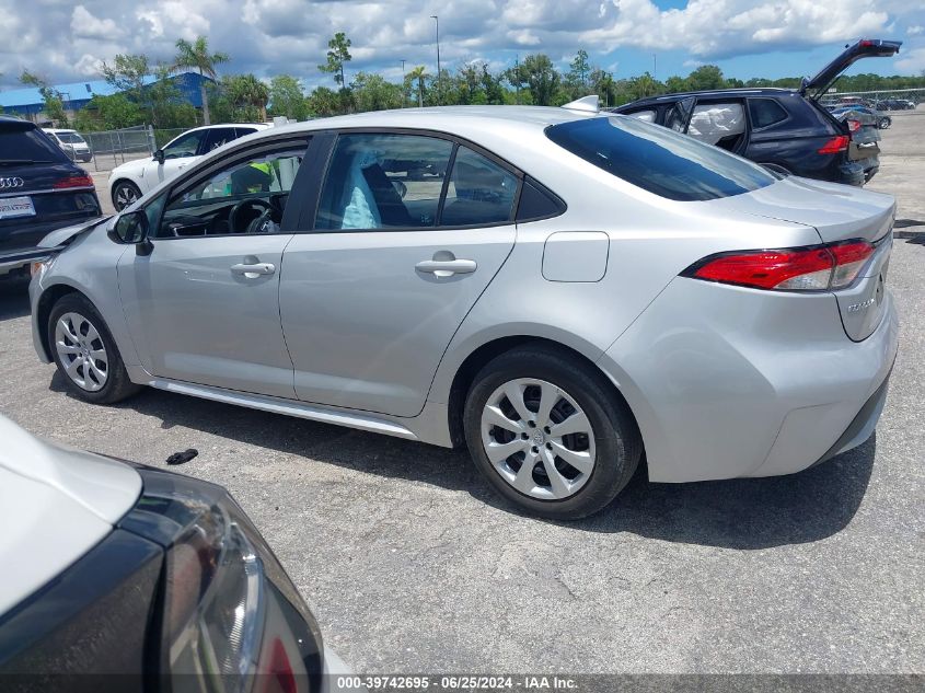 5YFEPMAE6NP389906 2022 Toyota Corolla Le