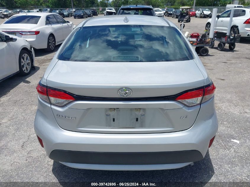 5YFEPMAE6NP389906 2022 Toyota Corolla Le