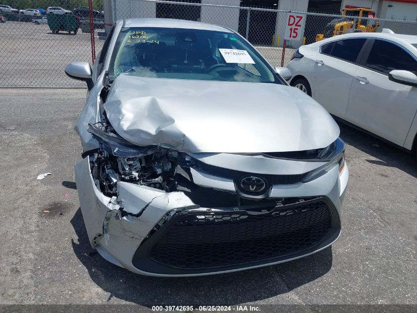 5YFEPMAE6NP389906 2022 Toyota Corolla Le