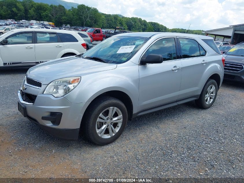 2012 Chevrolet Equinox Ls VIN: 2GNALBEK9C6238319 Lot: 39742705