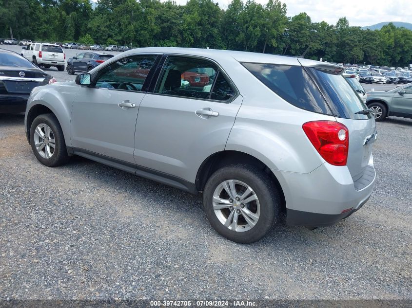 2012 Chevrolet Equinox Ls VIN: 2GNALBEK9C6238319 Lot: 39742705