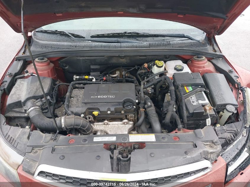 2012 Chevrolet Cruze Lt VIN: 1G1PG5SC8C7345666 Lot: 39742715