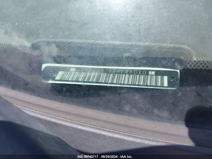 2008 GMC Yukon Slt VIN: 1GKFC13018R149080 Lot: 39742717