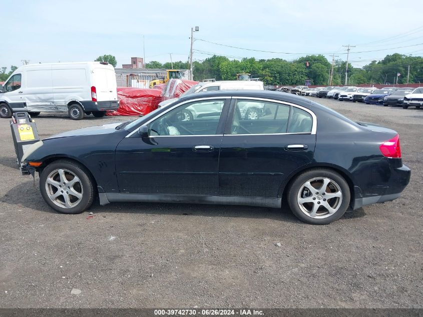 2004 Infiniti G35 VIN: JNKCV51EX4M104515 Lot: 39742730
