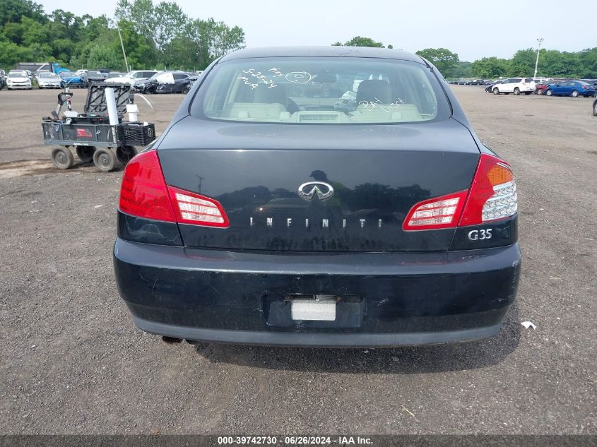 2004 Infiniti G35 VIN: JNKCV51EX4M104515 Lot: 39742730