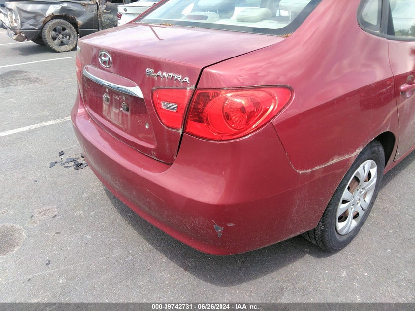 KMHDU4AD2AU148638 2010 Hyundai Elantra Gls