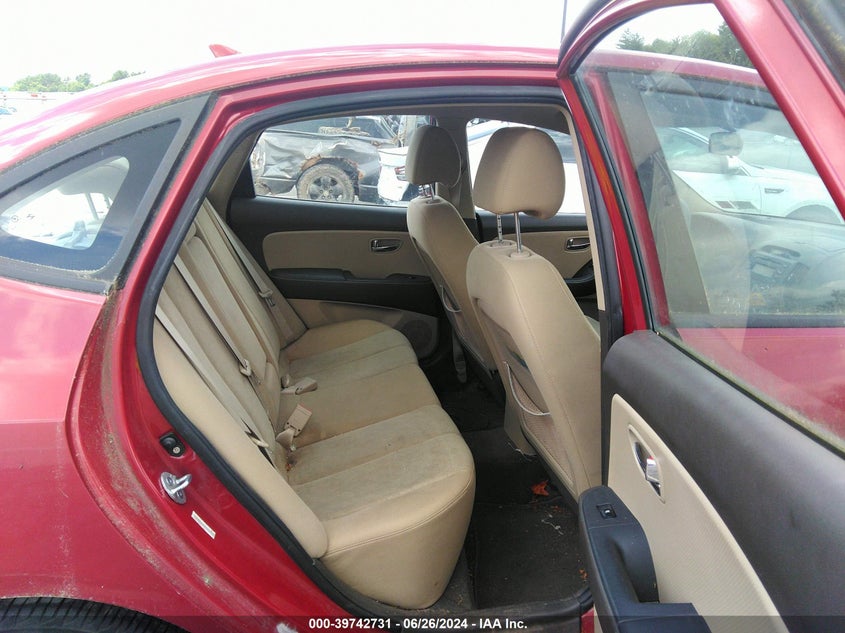 KMHDU4AD2AU148638 2010 Hyundai Elantra Gls