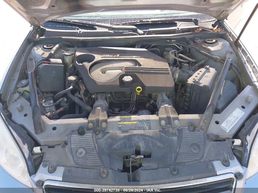 2006 Chevrolet Impala Lt VIN: 2G1WC581169332175 Lot: 39742735