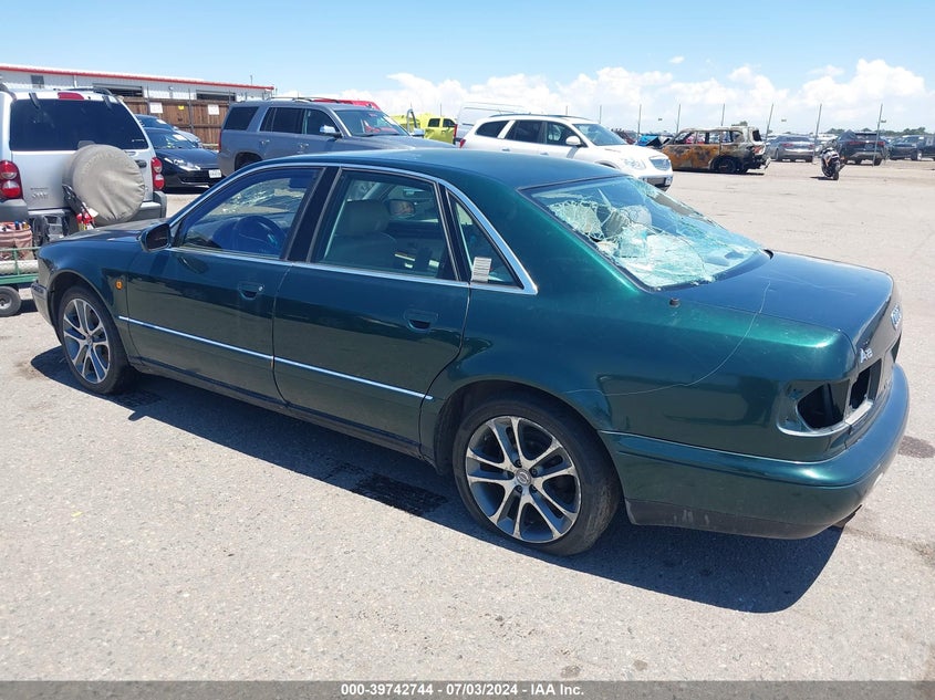 1999 Audi A8 VIN: WAUBG34D3XN004038 Lot: 39742744