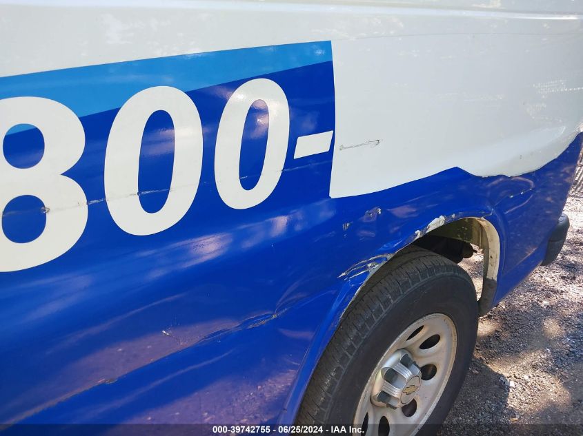 2012 Chevrolet Express 1500 Work Van VIN: 1GCSGAFX6C1172336 Lot: 39742755