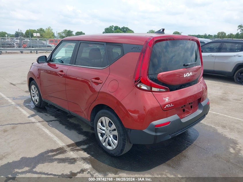 2022 KIA SOUL 2.0L I-4 DOHC, VVT, (VIN: KNDJ23AU1N7810804
