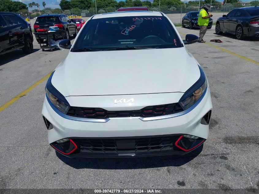 2023 Kia Forte Gt-Line VIN: 3KPF54AD9PE687209 Lot: 39742779