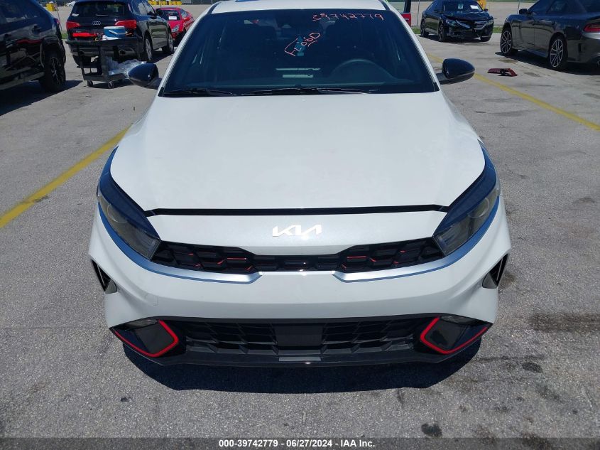 2023 Kia Forte Gt-Line VIN: 3KPF54AD9PE687209 Lot: 39742779