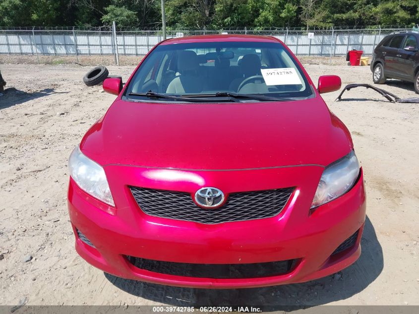 2010 Toyota Corolla Le VIN: JTDBU4EE0AJ078699 Lot: 39742785