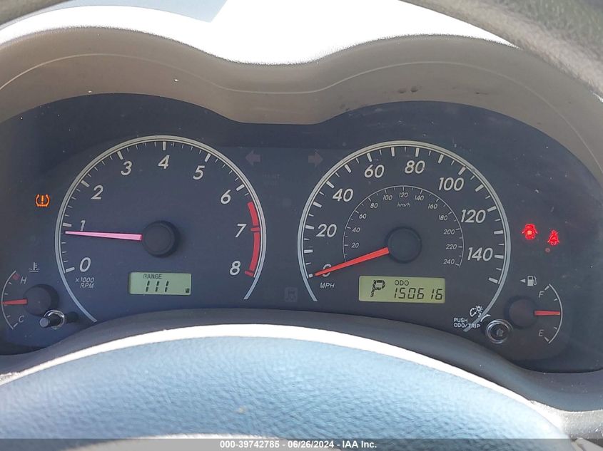 2010 Toyota Corolla Le VIN: JTDBU4EE0AJ078699 Lot: 39742785