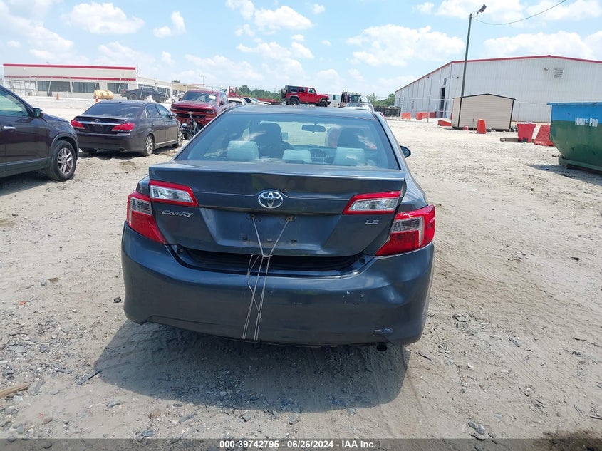 2012 Toyota Camry Le VIN: 4T1BF1FK2CU193489 Lot: 39742795