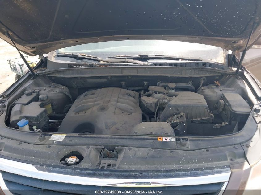 2012 Hyundai Veracruz Limited VIN: KM8NU4CC5CU194007 Lot: 39742809