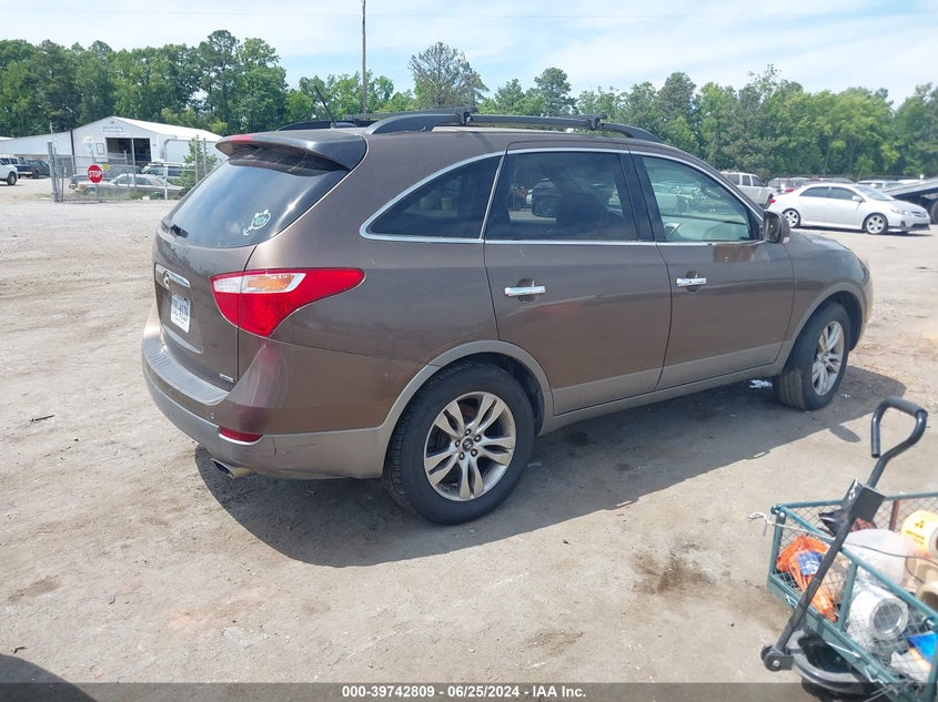 2012 Hyundai Veracruz Limited VIN: KM8NU4CC5CU194007 Lot: 39742809