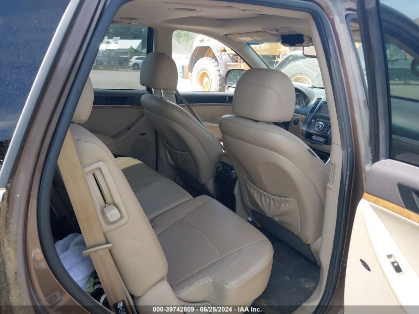 2012 Hyundai Veracruz Limited VIN: KM8NU4CC5CU194007 Lot: 39742809