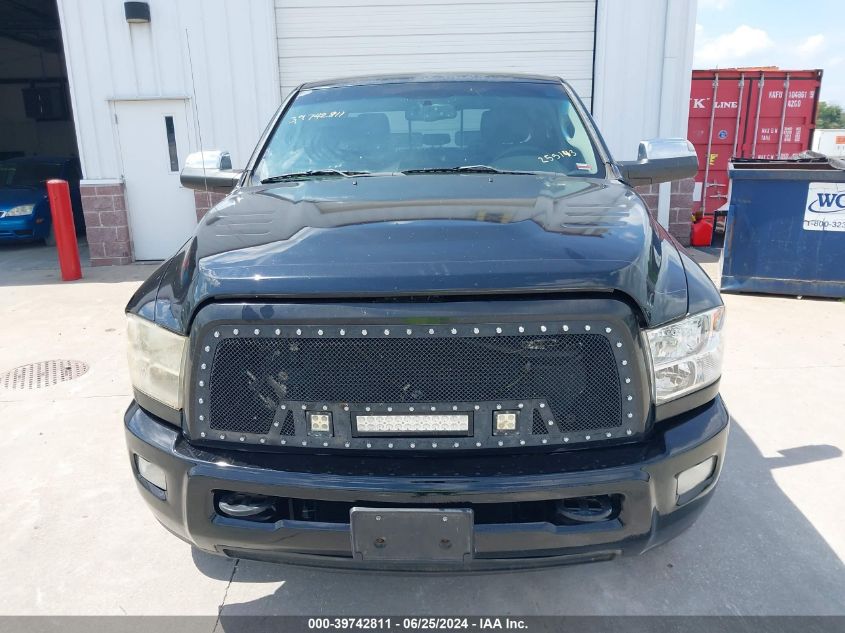 2012 Ram 2500 Laramie VIN: 3C6UD5FL5CG208886 Lot: 39742811