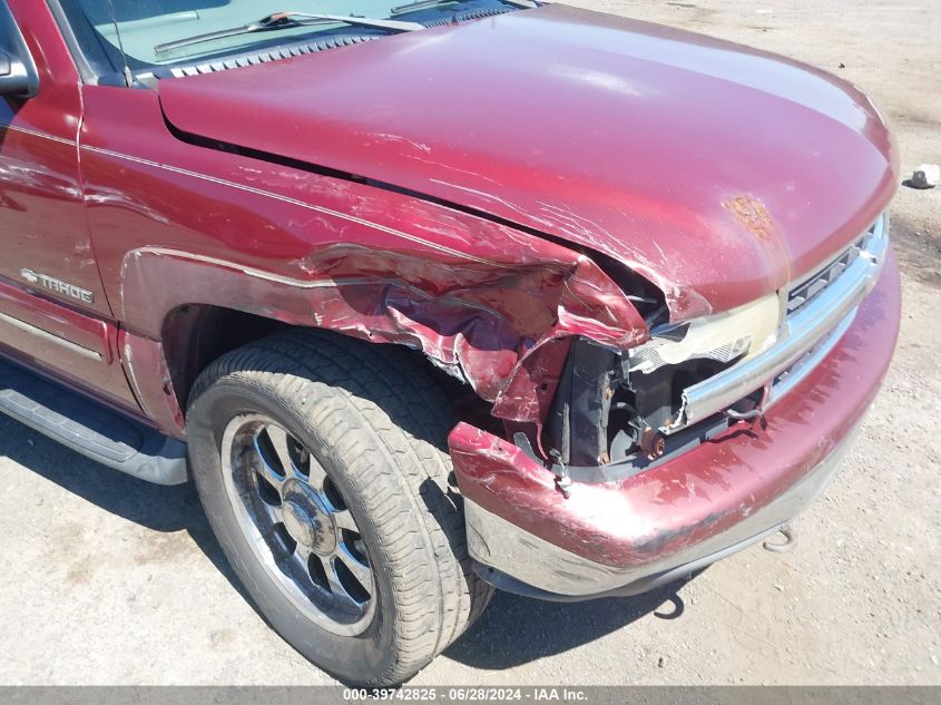 2002 Chevrolet Tahoe Lt VIN: 1GNEK13Z22J256368 Lot: 39742825