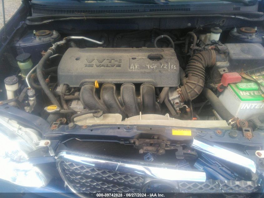 2008 Toyota Corolla Le VIN: 2T1BR32E08C885519 Lot: 39742828