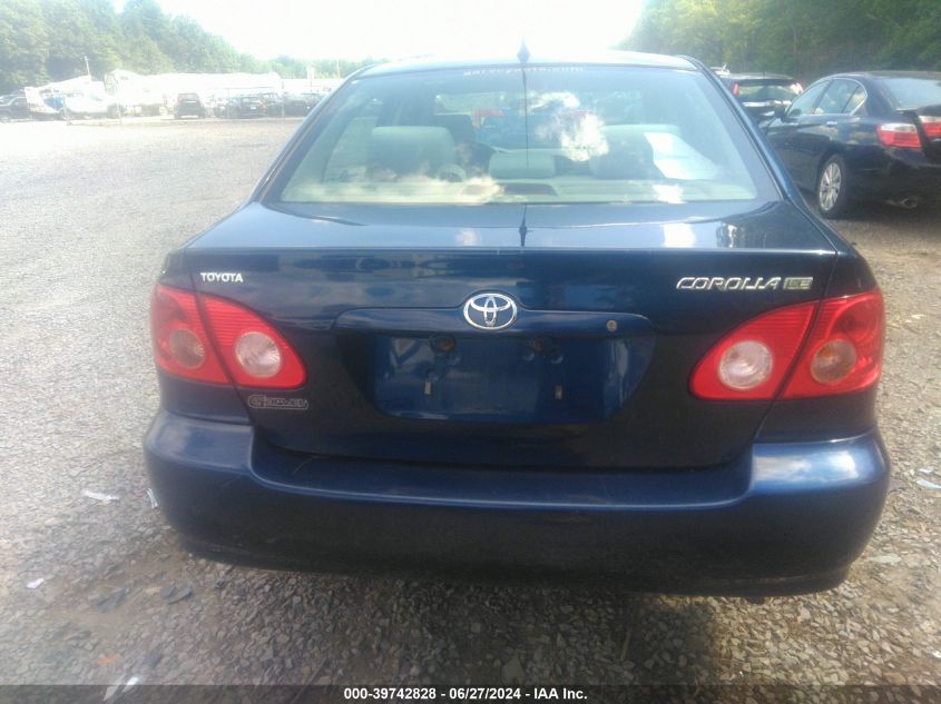 2008 Toyota Corolla Le VIN: 2T1BR32E08C885519 Lot: 39742828