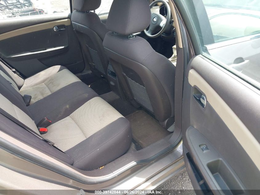 2010 Chevrolet Malibu Ls VIN: 1G1ZB5EB8AF296837 Lot: 39742844