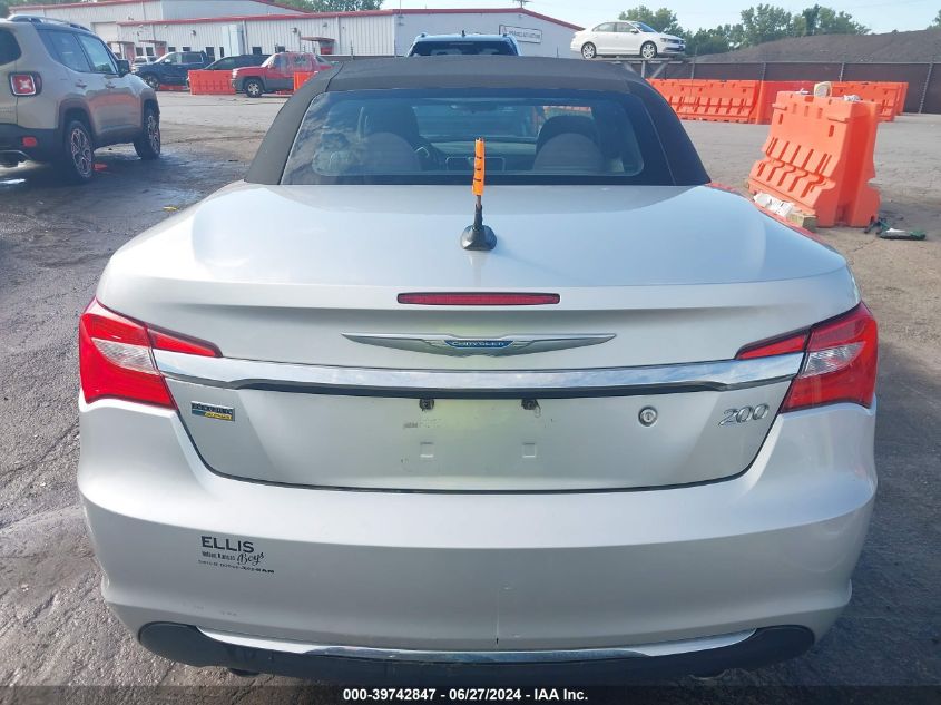 2012 Chrysler 200 Touring VIN: 1C3BCBEG5CN246118 Lot: 39742847