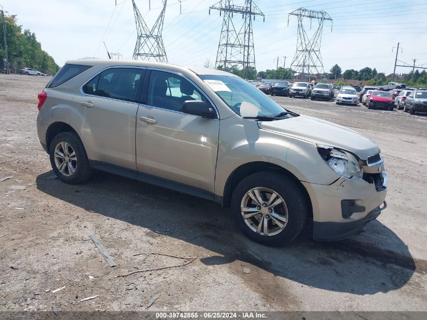 2GNALBEK4C1200221 2012 Chevrolet Equinox Ls