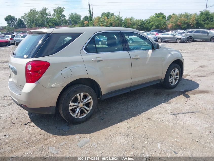 2012 Chevrolet Equinox Ls VIN: 2GNALBEK4C1200221 Lot: 39742855