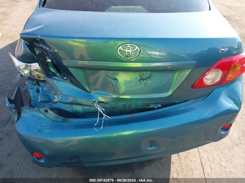 2010 Toyota Corolla Le VIN: JTDBU4EE9A9104783 Lot: 39742879