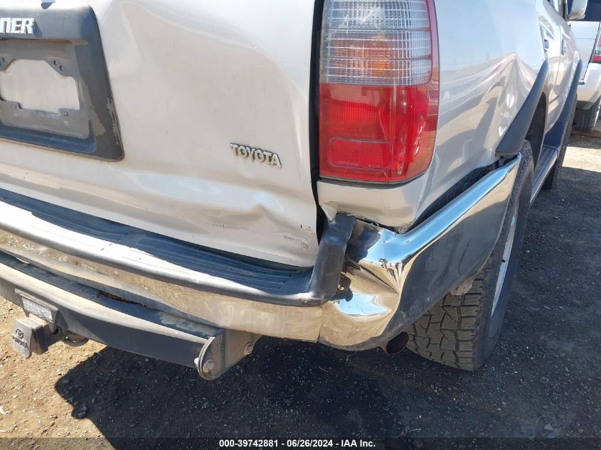 1997 Toyota 4Runner Sr5 V6 VIN: JT3HN86R0V0095549 Lot: 39742881