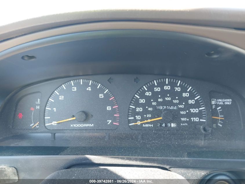 1997 Toyota 4Runner Sr5 V6 VIN: JT3HN86R0V0095549 Lot: 39742881