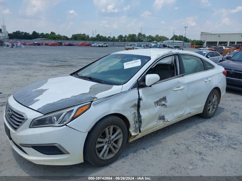 2017 HYUNDAI SONATA - 5NPE24AF1HH494118