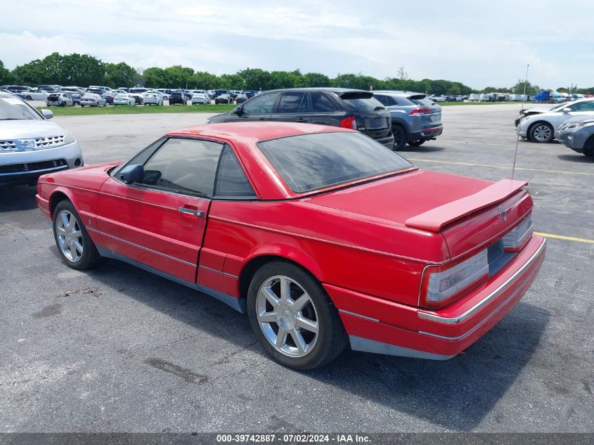 1G6VS3380NU125229 1992 Cadillac Allante