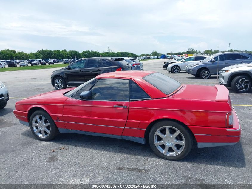 1992 Cadillac Allante VIN: 1G6VS3380NU125229 Lot: 39742887