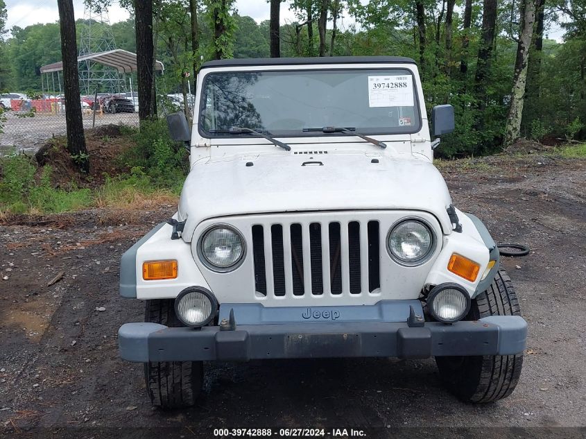 2000 Jeep Wrangler Sport VIN: 1J4FA49S2YP766439 Lot: 39742888